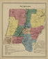 Southington from Atlas of Hartford and Tolland Counties : With a Map of Connecticut, from Actual Surveys 1869 by Relic Map Company
