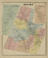 Granby from Atlas of Hartford and Tolland Counties : With a Map of Connecticut, from Actual Surveys 1869 by Relic Map Company