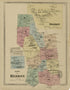 Town of Hebron from Atlas of Hartford and Tolland Counties : With a Map of Connecticut, from Actual Surveys 1869 by Relic Map Company