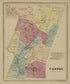 Canton from Atlas of Hartford and Tolland Counties : With a Map of Connecticut, from Actual Surveys 1869 by Relic Map Company