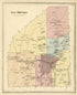New Britain from Atlas of Hartford and Tolland Counties : With a Map of Connecticut, from Actual Surveys 1869 by Relic Map Company