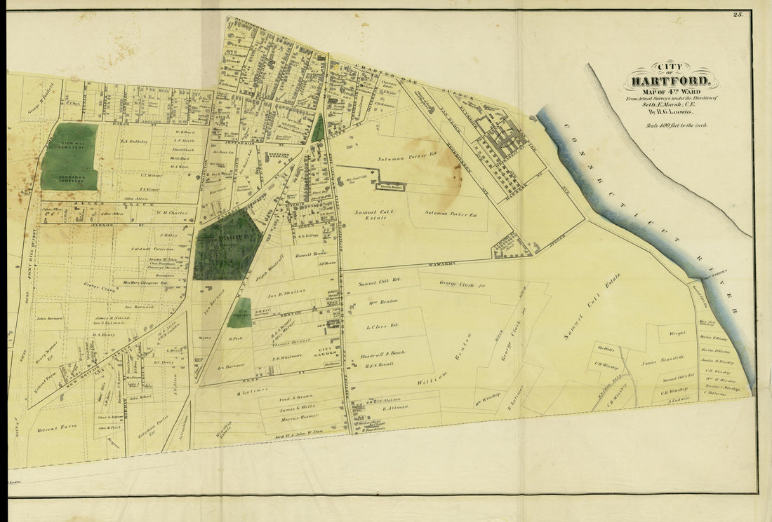 Image 34 of Atlas of Hartford and Tolland Counties : With a Map of Connecticut, from Actual Surveys from Atlas of Hartford and Tolland Counties : With a Map of Connecticut, from Actual Surveys 1869 by Relic Map Company