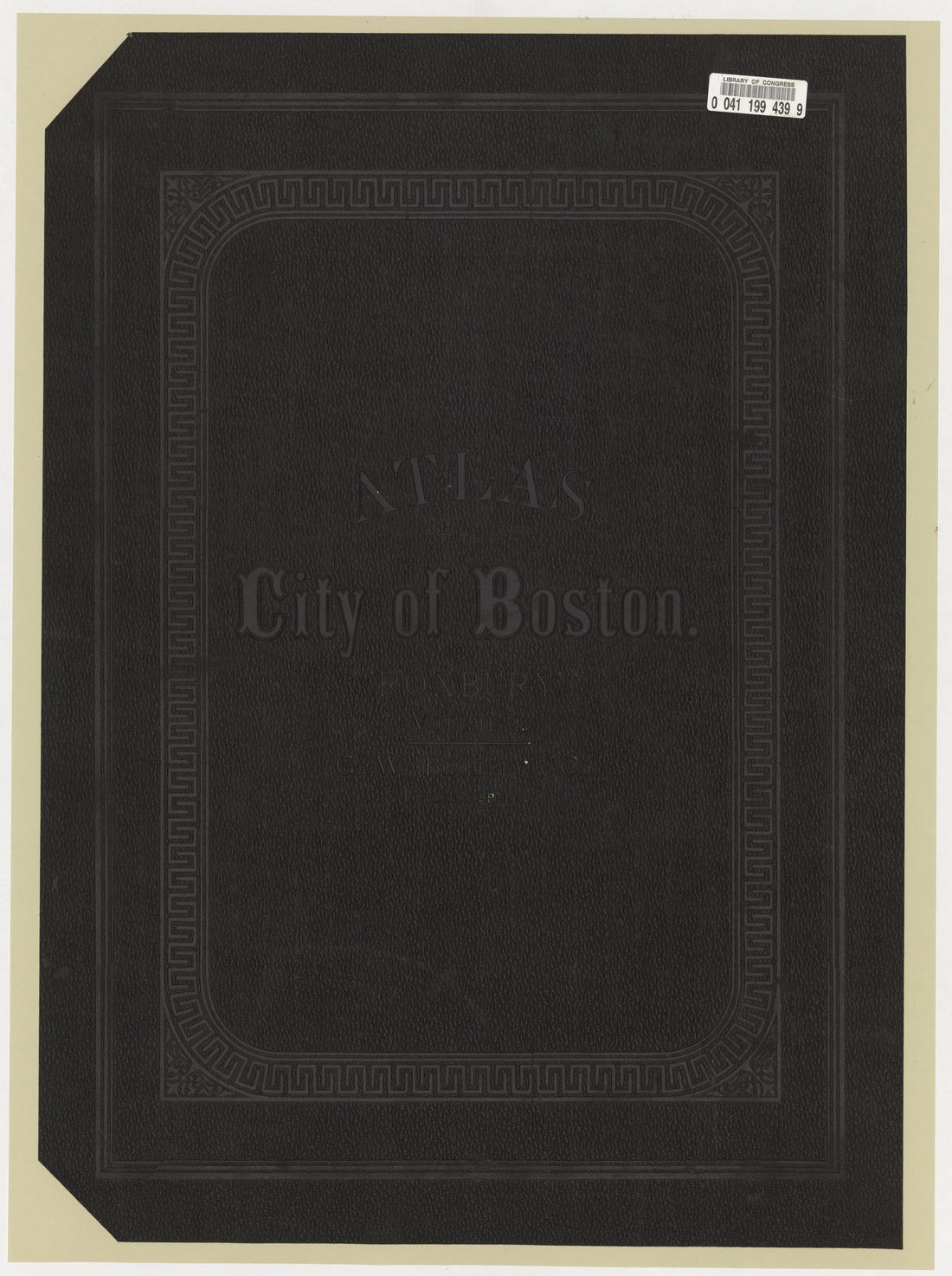 This old map of Boston, Brighton, Charlestown, Dorchester, Massachusetts, Roxbury, , West Roxbury was created by G.W. Bromley &amp; Co in 1883