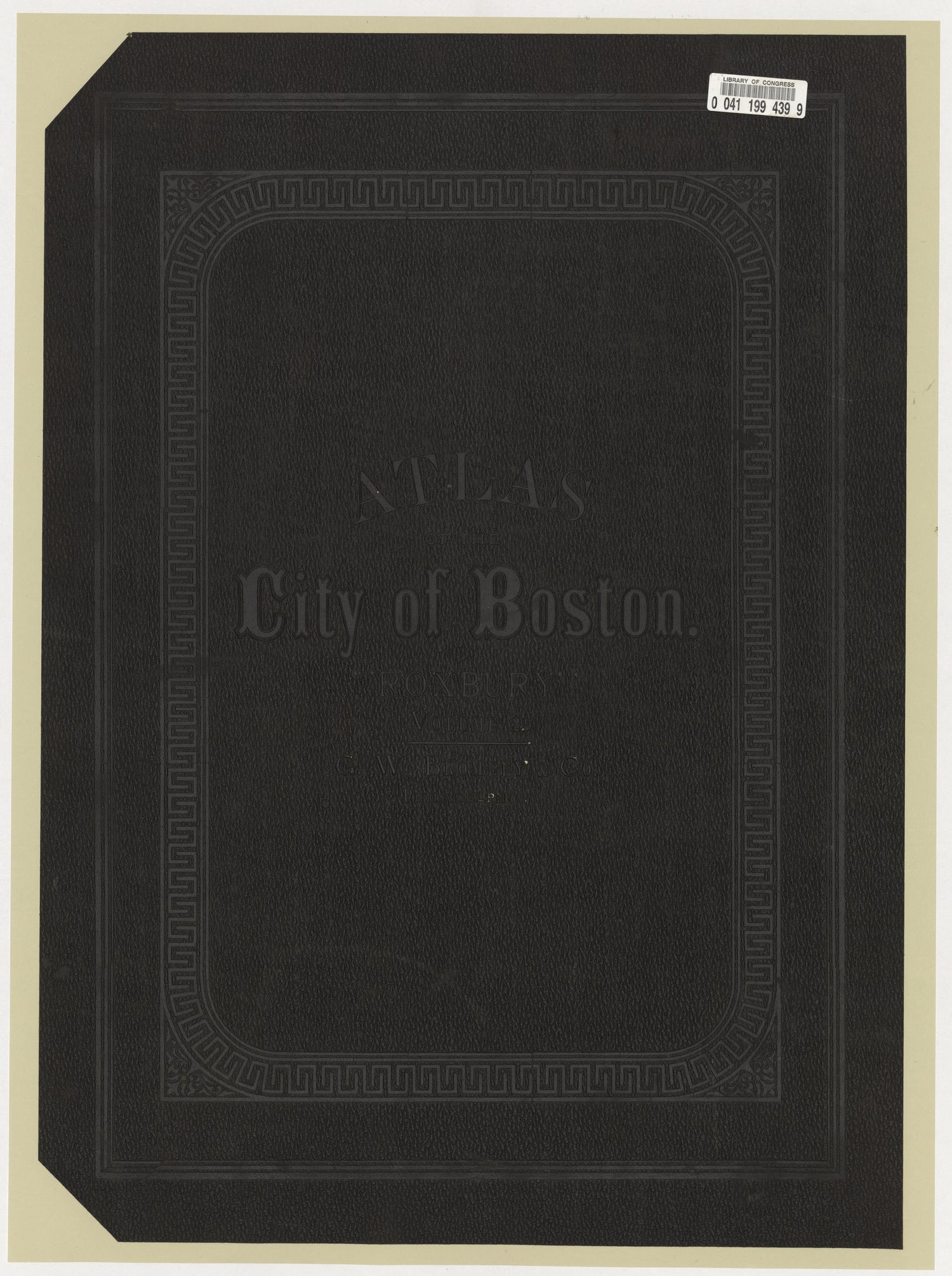 This old map of Boston, Brighton, Charlestown, Dorchester, Massachusetts, Roxbury, , West Roxbury was created by G.W. Bromley &amp; Co in 1883