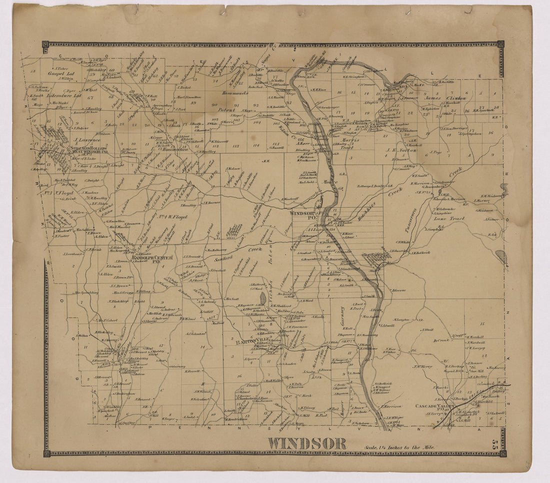Image 31 of New Topographical Atlas of Broome County, New York from New Topographical Atlas of Broome County, New York 1866 by Relic Map Company