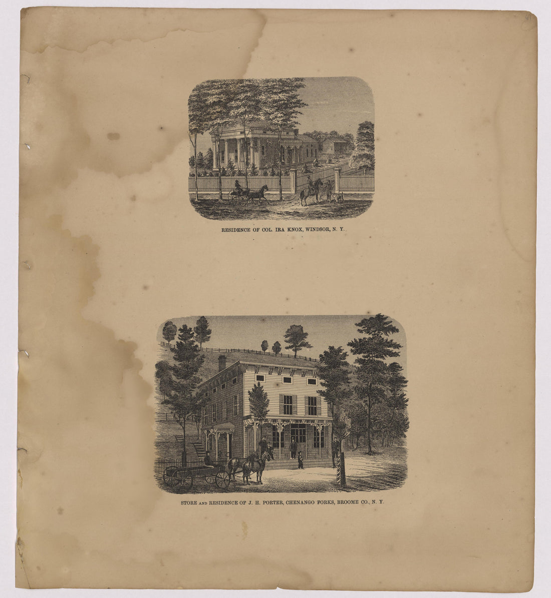 Image 32 of New Topographical Atlas of Broome County, New York from New Topographical Atlas of Broome County, New York 1866 by Relic Map Company