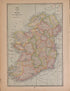 Free State of Ireland from Atlas of Plymouth County, Iowa : Containing Maps of Townships of the County, Maps of State, United States and World : Farmers Directory 1921 by Relic Map Company