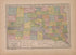 South Dakota from Atlas of Plymouth County, Iowa : Containing Maps of Townships of the County, Maps of State, United States and World : Farmers Directory 1921 by Relic Map Company