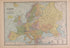 Europe from Atlas of Plymouth County, Iowa : Containing Maps of Townships of the County, Maps of State, United States and World : Farmers Directory 1921 by Relic Map Company