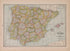 Spain from Atlas of Plymouth County, Iowa : Containing Maps of Townships of the County, Maps of State, United States and World : Farmers Directory 1921 by Relic Map Company