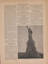 View of Statue of Liberty and Text from Atlas of Plymouth County, Iowa : Containing Maps of Townships of the County, Maps of State, United States and World : Farmers Directory 1921 by Relic Map Company