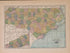 North Carolina from Atlas of Plymouth County, Iowa : Containing Maps of Townships of the County, Maps of State, United States and World : Farmers Directory 1921 by Relic Map Company