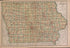 Iowa from Atlas of Plymouth County, Iowa : Containing Maps of Townships of the County, Maps of State, United States and World : Farmers Directory 1921 by Relic Map Company