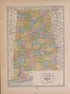 Alabama from Atlas of Plymouth County, Iowa : Containing Maps of Townships of the County, Maps of State, United States and World : Farmers Directory 1921 by Relic Map Company