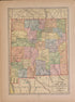 New Mexico from Atlas of Plymouth County, Iowa : Containing Maps of Townships of the County, Maps of State, United States and World : Farmers Directory 1921 by Relic Map Company
