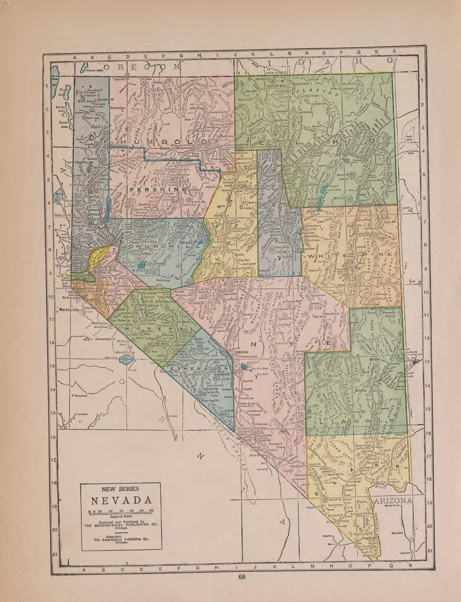 This old map of Iowa, Plymouth County,  was created by Anderson Publishing Company|Burgoyne, Alan H. (Alan Hughes)|James, George Wharton|Peake, Elmore Elliott in 1921