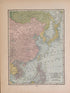Japan and China from Atlas of Plymouth County, Iowa : Containing Maps of Townships of the County, Maps of State, United States and World : Farmers Directory 1921 by Relic Map Company
