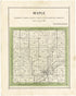 Maple from Atlas of Ida County, Iowa 1920 by Relic Map Company