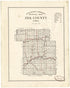 Official Map Ida County, Iowa from Atlas of Ida County, Iowa 1920 by Relic Map Company