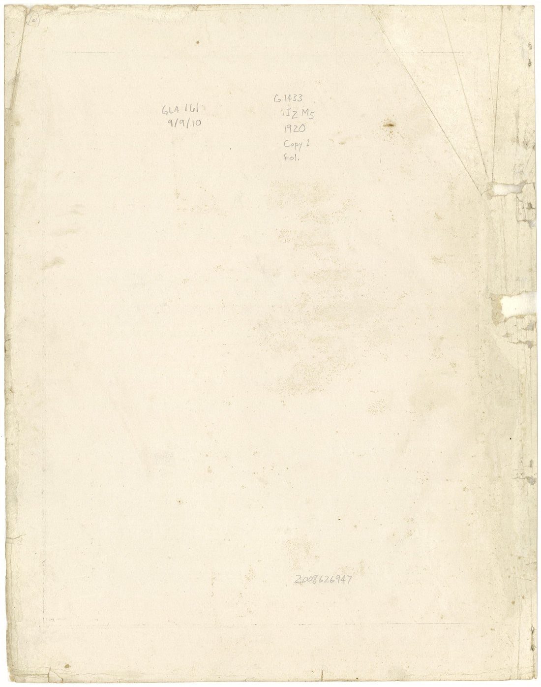Blank from Atlas of Ida County, Iowa 1920 by Relic Map Company