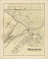 Milesburg from Atlas of Centre County, Pennsylvania 1874 by Relic Map Company