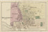 Bellefonte from Atlas of Centre County, Pennsylvania 1874 by Relic Map Company
