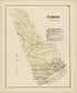 Curtain from Atlas of Centre County, Pennsylvania 1874 by Relic Map Company