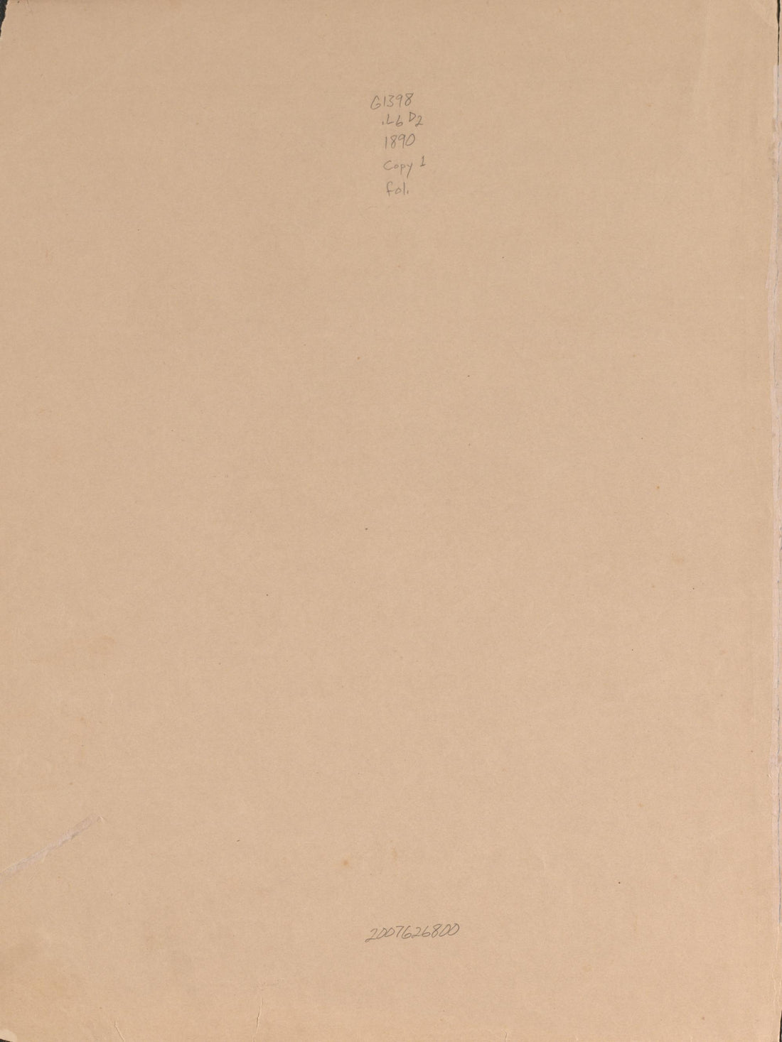 Endpage from Atlas of Logan County, Ohio 1890 by Relic Map Company