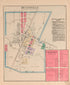 Huntsville, Cherokee from Atlas of Logan County, Ohio 1890 by Relic Map Company