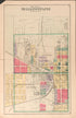 Bellefontaine-- West Part from Atlas of Logan County, Ohio 1890 by Relic Map Company