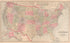United States from Atlas of Logan County, Ohio 1890 by Relic Map Company