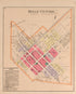 Belle Centre from Atlas of Logan County, Ohio 1890 by Relic Map Company
