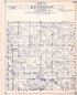 Map of Jefferson Township Butler County, Iowa from Atlas of Butler County, Iowa 1930 by Relic Map Company