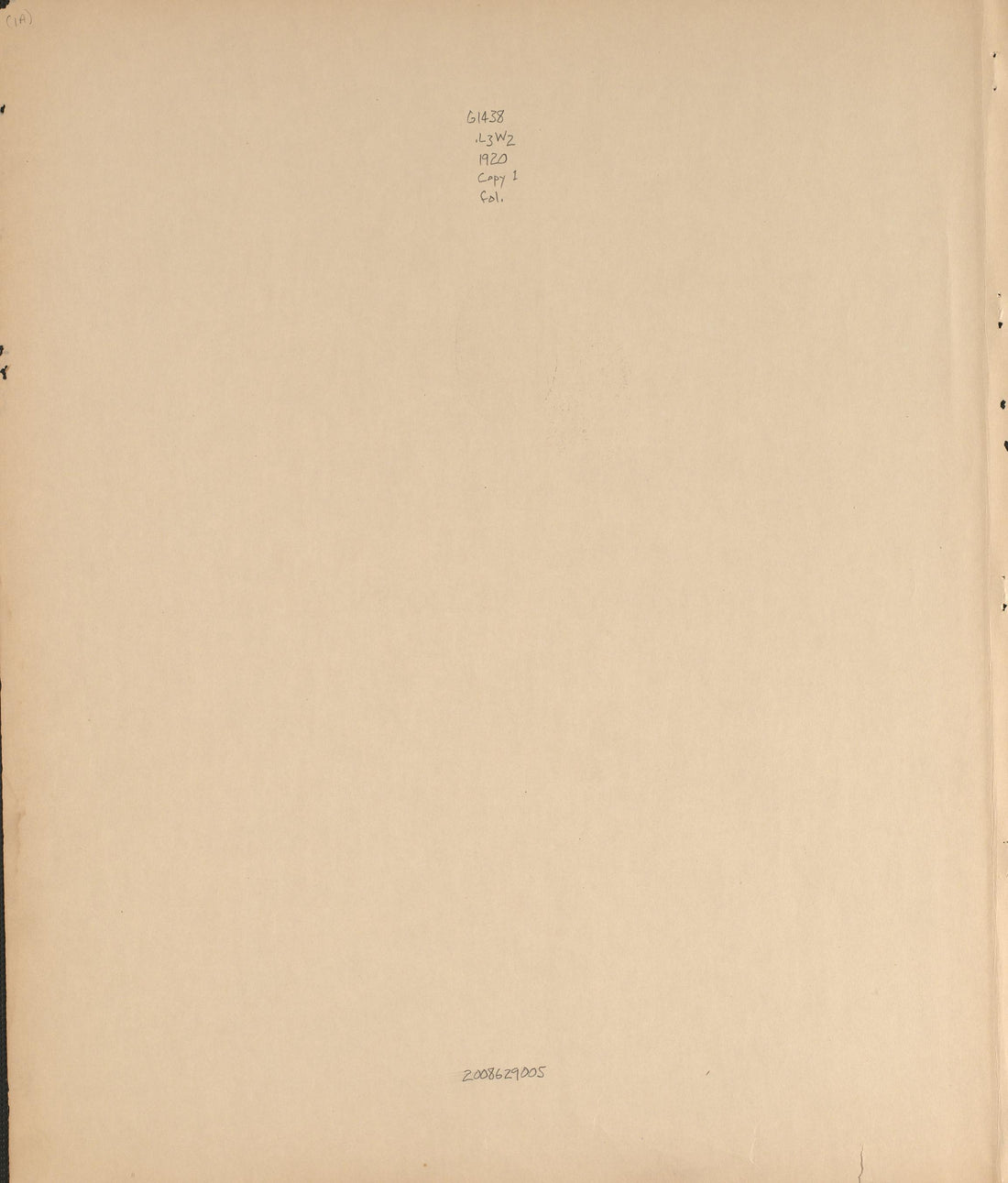 Endpage from Atlas of Lafayette County, Missouri 1920 by Relic Map Company