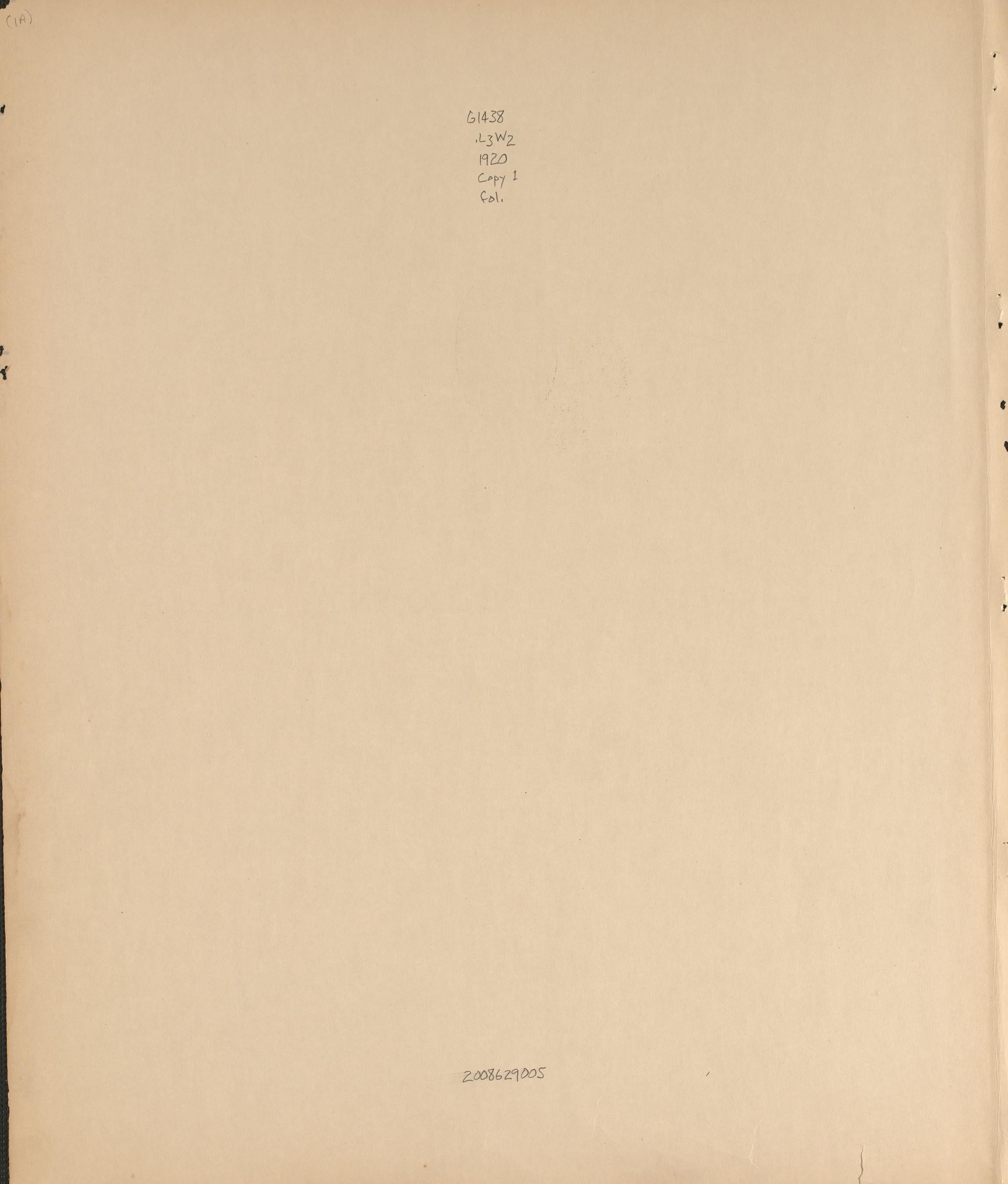 Endpage from Atlas of Lafayette County, Missouri 1920 by Relic Map Company