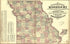 Township & Railroadmap of Missouri from an Illustrated Historical Atlas Map of Holt County, Mo. : Carefully Compiled from Personal Examinations and Surveys 1877 by Relic Map Company