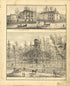 Poor Farm, Jail, Court House of Holt County from an Illustrated Historical Atlas Map of Holt County, Mo. : Carefully Compiled from Personal Examinations and Surveys 1877 by Relic Map Company