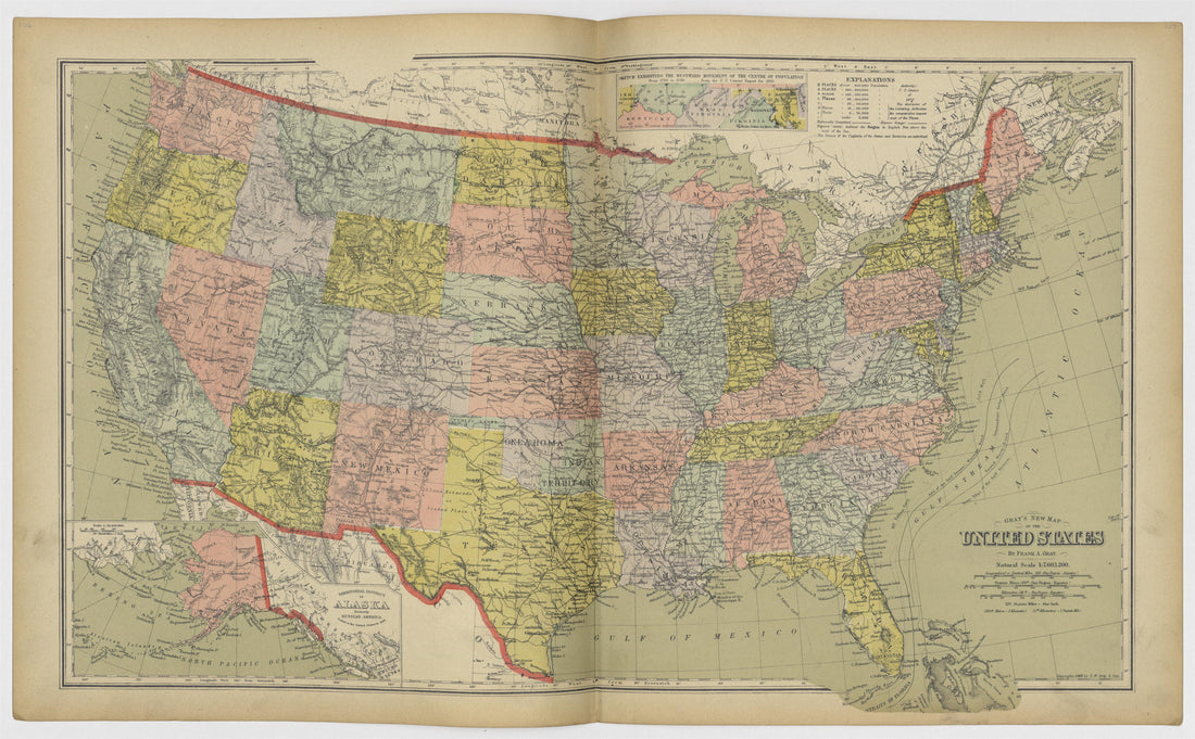 Image 48 of 20th Century Atlas of Bureau County, Illinois from 20th Century Atlas of Bureau County, Illinois : Containing Maps of Villages, Cities and Townships of the County, of the State, United States and World 1905 by Relic Map Company