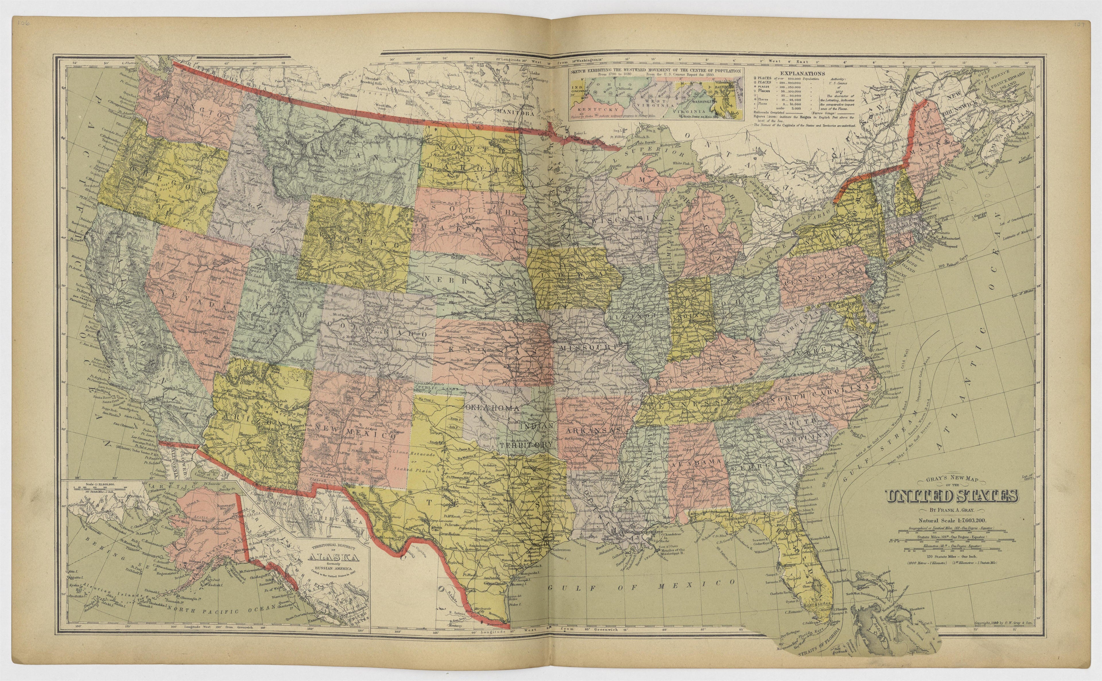 Image 48 of 20th Century Atlas of Bureau County, Illinois from 20th Century Atlas of Bureau County, Illinois : Containing Maps of Villages, Cities and Townships of the County, of the State, United States and World 1905 by Relic Map Company