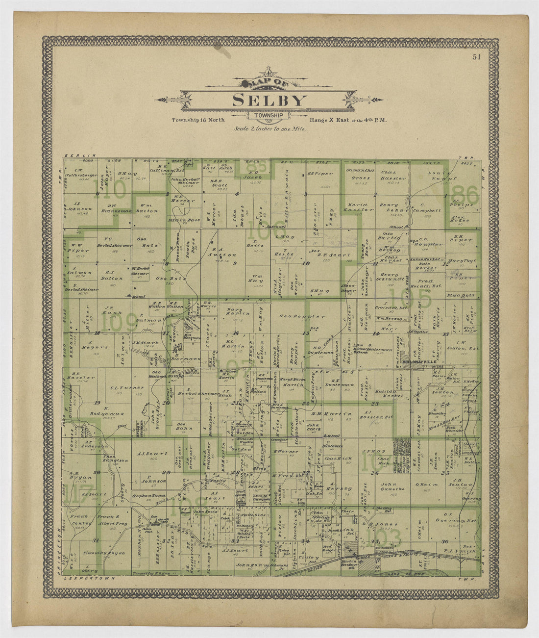 Image 29 of 20th Century Atlas of Bureau County, Illinois from 20th Century Atlas of Bureau County, Illinois : Containing Maps of Villages, Cities and Townships of the County, of the State, United States and World 1905 by Relic Map Company