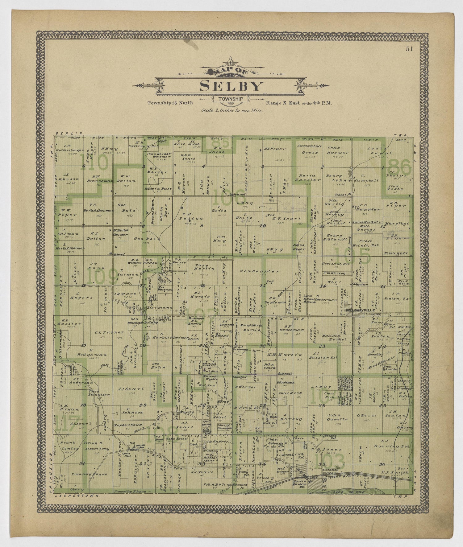 Image 29 of 20th Century Atlas of Bureau County, Illinois from 20th Century Atlas of Bureau County, Illinois : Containing Maps of Villages, Cities and Townships of the County, of the State, United States and World 1905 by Relic Map Company