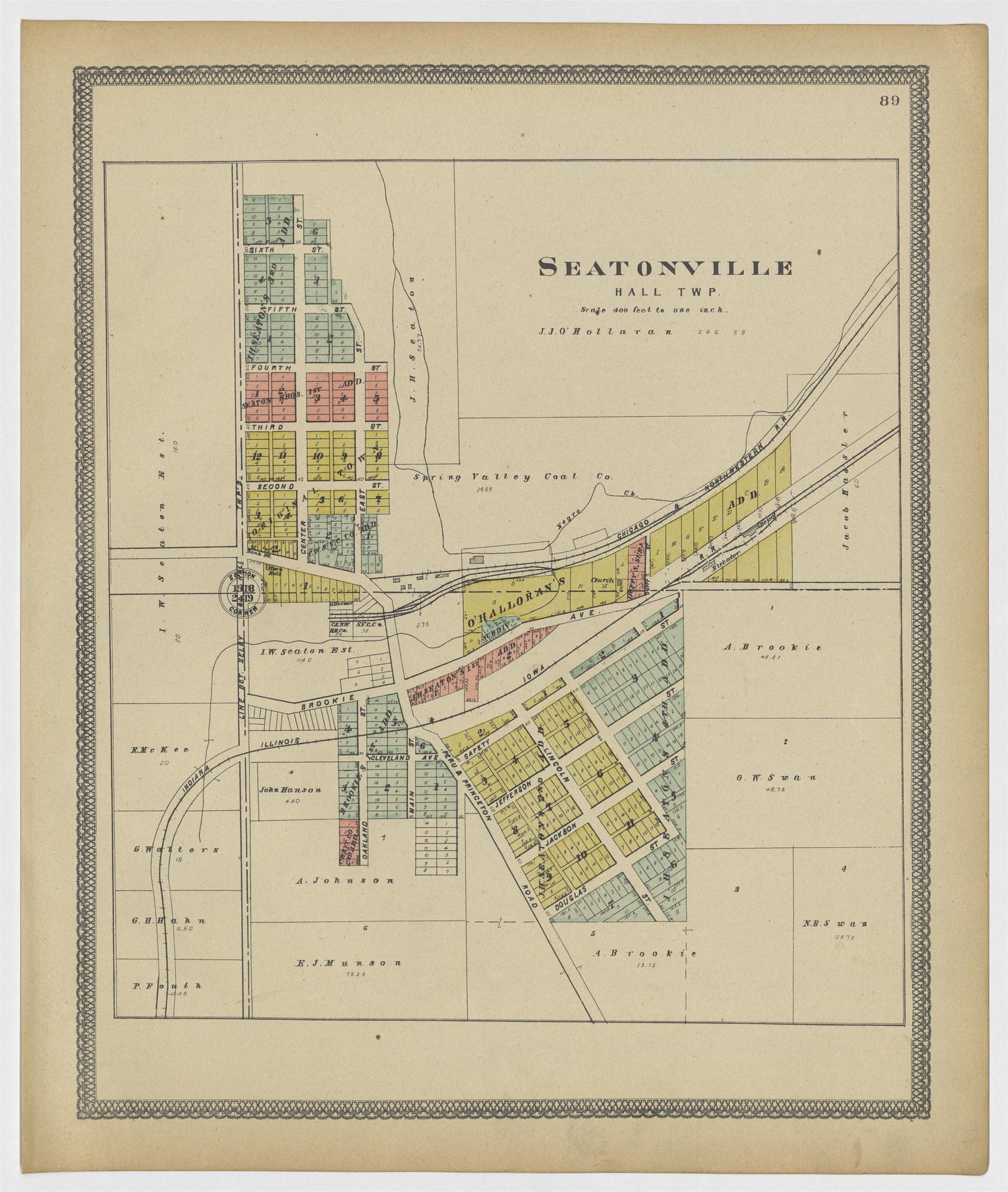 Image 42 of 20th Century Atlas of Bureau County, Illinois from 20th Century Atlas of Bureau County, Illinois : Containing Maps of Villages, Cities and Townships of the County, of the State, United States and World 1905 by Relic Map Company