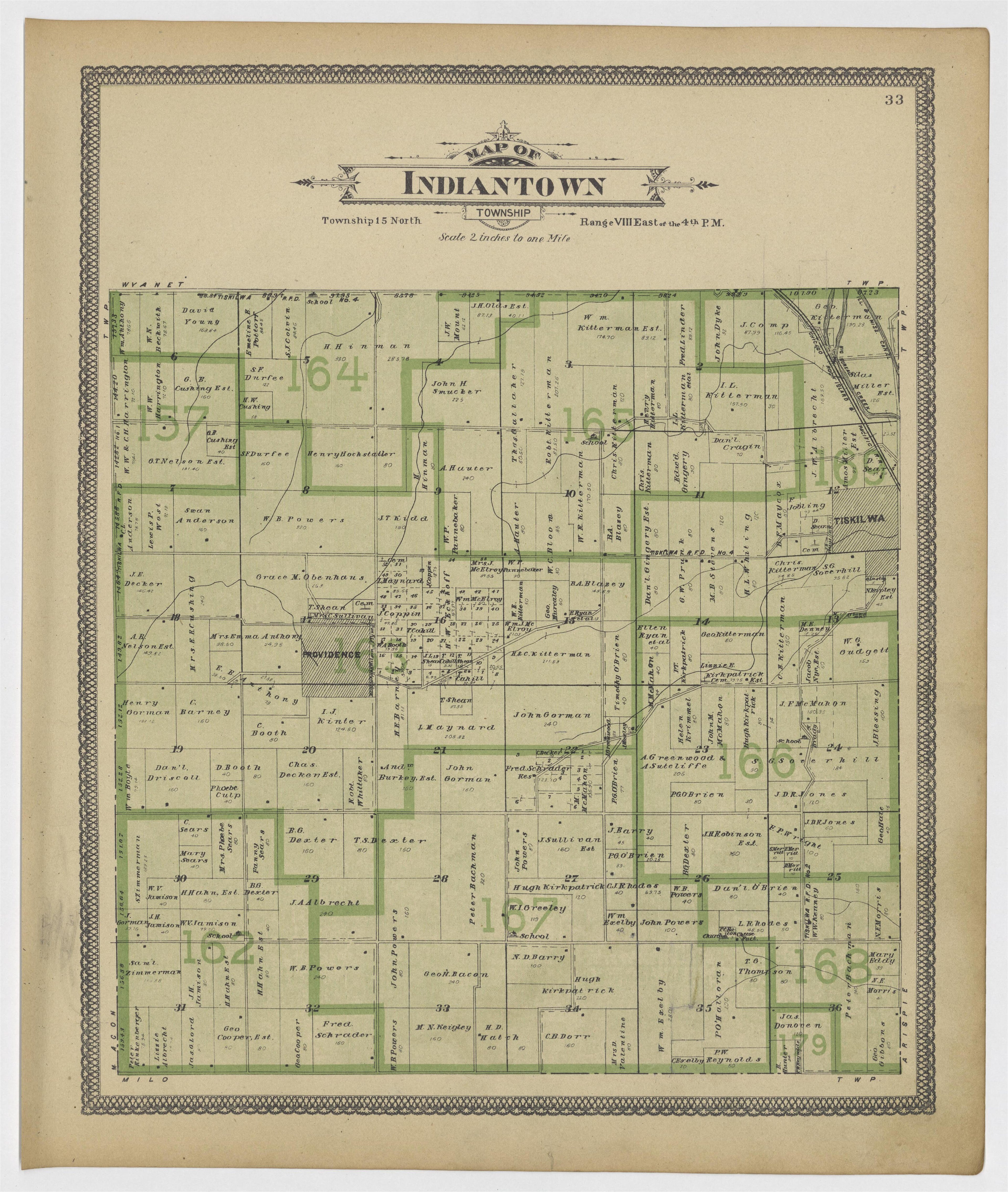 Image 18 of 20th Century Atlas of Bureau County, Illinois from 20th Century Atlas of Bureau County, Illinois : Containing Maps of Villages, Cities and Townships of the County, of the State, United States and World 1905 by Relic Map Company