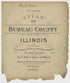 Image 3 of 20th Century Atlas of Bureau County, Illinois from 20th Century Atlas of Bureau County, Illinois : Containing Maps of Villages, Cities and Townships of the County, of the State, United States and World 1905 by Relic Map Company