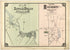 Village of Little Falls; Village of Haledon from Atlas of Passaic County, New-Jersey : from Actual Surveys of Each Township and Village Under the Supervision of the Publishers, Assisted by Able Engineers of Paterson 1877 by Relic Map Company