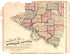 Sectional Map of Randolph County, Illinois from an Illustrated Historical Atlas Map of Randolph County, Ills. : Carefully Compiled from Personal Examinations and Surveys 1875 by Relic Map Company