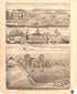 Farm Views of D.B. Boyd; Residence of Dr. A.K. Leeper from an Illustrated Historical Atlas Map of Randolph County, Ills. : Carefully Compiled from Personal Examinations and Surveys 1875 by Relic Map Company