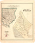 Map of Prairie & Rocher from an Illustrated Historical Atlas Map of Randolph County, Ills. : Carefully Compiled from Personal Examinations and Surveys 1875 by Relic Map Company
