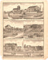 Farms & Residences from an Illustrated Historical Atlas Map of Randolph County, Ills. : Carefully Compiled from Personal Examinations and Surveys 1875 by Relic Map Company