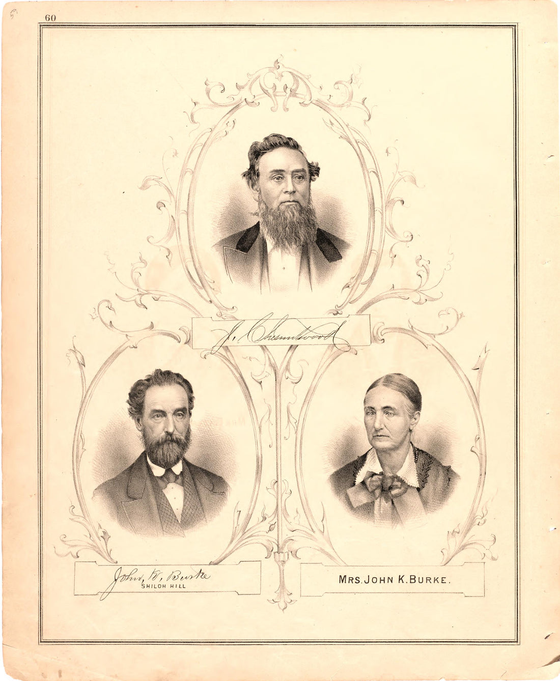 Illustration 3 from an Illustrated Historical Atlas Map of Randolph County, Ills. : Carefully Compiled from Personal Examinations and Surveys 1875 by Relic Map Company